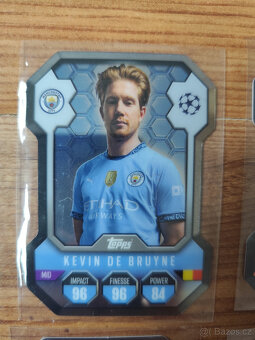 Fotbalové kartičky Match Attax 2024/25 - Chrome Shield - 3