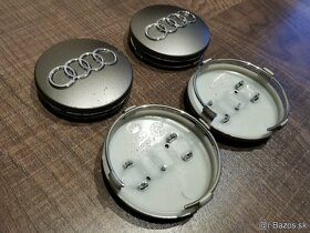 Audi středové kryty 60mm šedé - 3