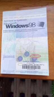 Prodám Licenci Microsoft Windows98 - 3