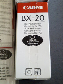 Inkoustová cartridge Canon BX-20, černá, originál - 6 kusů - 3