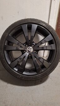 Alu kola Brock R18 5x112+letní pneu - 3