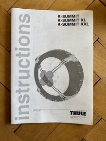 Prodám sněhové řetězy Thule K-Summit XL K56 - 3