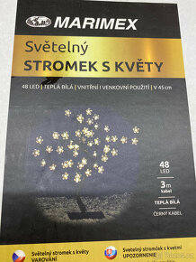 Světelný stromek s květy - 3