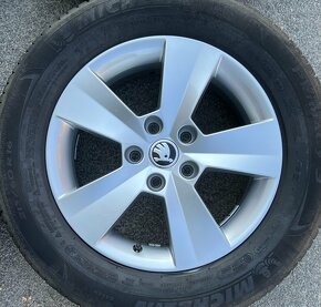 Letní kola Škoda Superb 3, 215/60 R16 Michelin, 6,5JX16 ET41 - 3