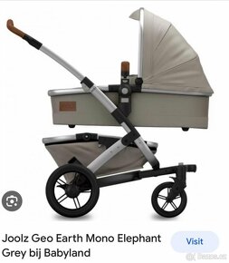 Joolz Geo Earth Graphite Elephant dvojkombinace - 3