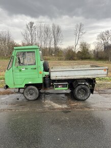 Multicar M25 , třístranný sklápěč - 3