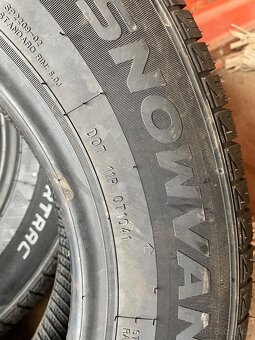 Nové zimní pneu 195/70 R15 C - 3