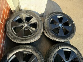 Alu 16" 5x112,škoda Velorum BLACK,O3,Zimní 85% TOP - 3