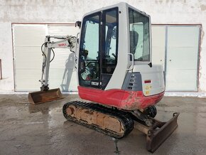 Bagr Takeuchi TB228 - 2900kg, hydraulický rychloupínák - 3