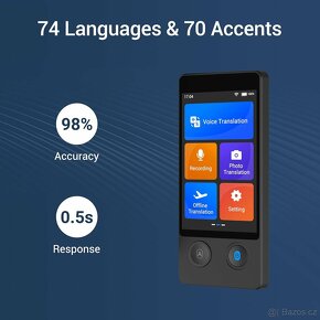 ANFIER Offline Translator - AI Voice Translator - W12 - 3