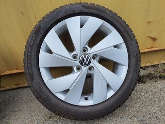 5x112 r17 kola disky volkswagen golf 8 205/50 17 zimni alu - 3