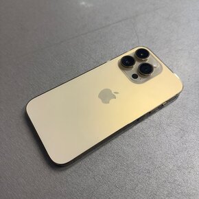 iPhone 14 Pro 128GB gold, pěkný stav, 12 měsíců záruka - 3