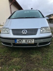 VW Sharan 1,9tdi 85kw 6.kvalt,r.v.2005,7míst,tažné - 3