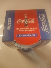 Coca-Cola sklenička Modrá edice. - 3