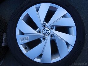 Alu disky origo Volkswagen Golf 17", 5x112,ET 46, zimní sada - 3