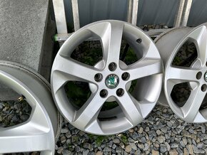 ALU kola Škoda Octavia 5x112 r16 Originál, ALU Octavia 2 - 3