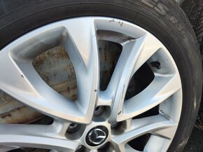 19"letní alu sada 5x114 origo Mazda CX5 CX7 225/55 2+2 - 3