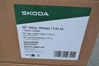 4ks NOVÉ orig.alu disky R16 Škoda Kamiq/Scala. S.Arona 5x100 - 3