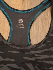 2x sportovní nátělník H&M vel.M 70 kč - 3