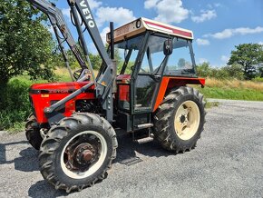 ZETOR 7245 S ČELNÍM NAKLADAČEM A SPZ - 3