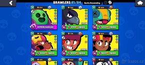 Brawl Stars účet 59000 poháru + Cena dohodou - 3