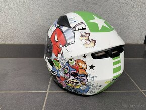 Dětská moto přilba W-TEC FS-815G Tagger Green - 3