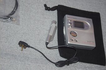 Minidisc SHARP MD-MT200,MDLP, media,manual, přísluš. - 3