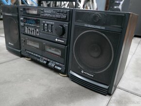 HITACHI Boombox W600 dvojitý kazeťák - 3