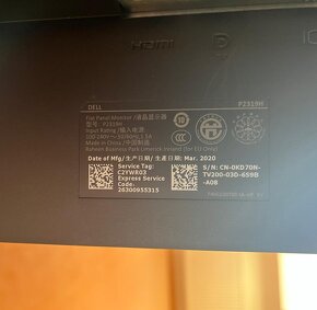 Dell 23" P2319H - 3