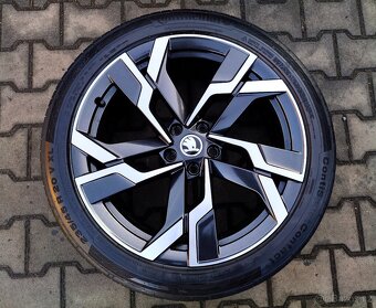 Alu kola originál Škoda Kodiaq RS 5x112 R20 Sagitarius - 3