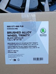 Nová orig alu kola Trinity 18" Škoda Kodiaq - 3