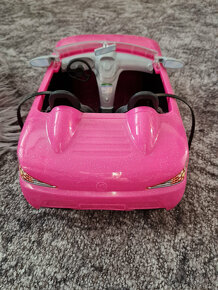 Autíčko Barbie cabriolet Mattel a doplňky pro panenku - 3