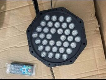 Predám svetlá LED par 36x1,5w - diaľkové ovládanie - ihneď k - 3