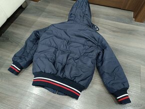 Dětská zimní bunda Tommy Hilfiger vel. 98-104 TOP STAV - 3