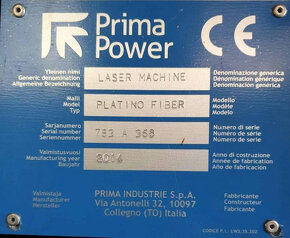 Lasery Platino Fiber 3000W - 3