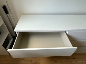 Komoda IKEA Malm 160x78 cm, 6 zásuvek - 3