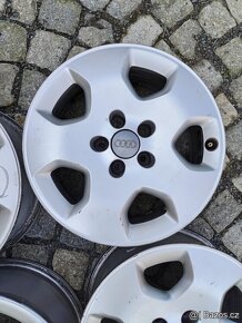 al. disky 5x100 R15 orig. AUDI A3 GOLF IV FABIA - 3