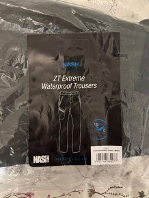 Kalhoty Nash ZT Extreme Waterproof Trousers ve velikosti M - 3