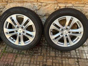 Mercedes zimní Alu kola 225/45 R17 7,5x17 ET47 - 3