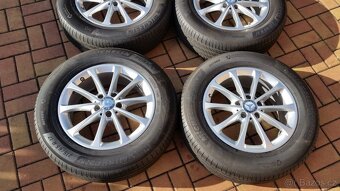 Letní sada MERCEDES 5x112 R17 pneu 215/65/17 zánovní - 3