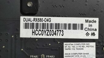 ASUS DUAL RX 580 OC 4GB 2xDP 2xHDMI DVI-I 8pin - 3