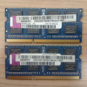 DDR3 SO-DIMM RAM Hynix, Kingston - 3