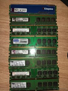 Operační paměti RAM DDR2 DDR3 - 3