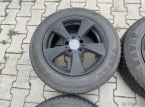 4x al kola 5x112 16 + pneu zimní 205/65 R16C - 3