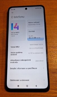 Xiaomi Note 11S 5G Dual 6GB/128GB + 256GB + EXTRA BALENÍ - 3