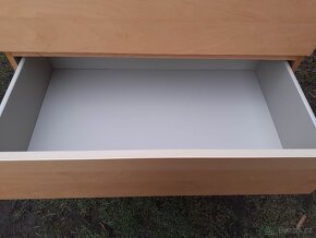 Ikea komoda Malm bříza 4 zásuvky - 3