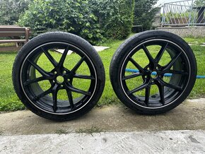 5x112 BBS Satin Black r19 - 3