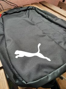 PUMA batoh TEAMGOOL 23 černý + bílé logo, objem 23 litru - 3