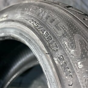 Letní pneu 225/45 R17 91W Hankook 6,5mm - 3