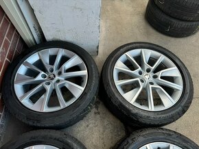 Alu 17" 5x100,škoda " BRAGA " Zimní 80%, Kamiq - 3